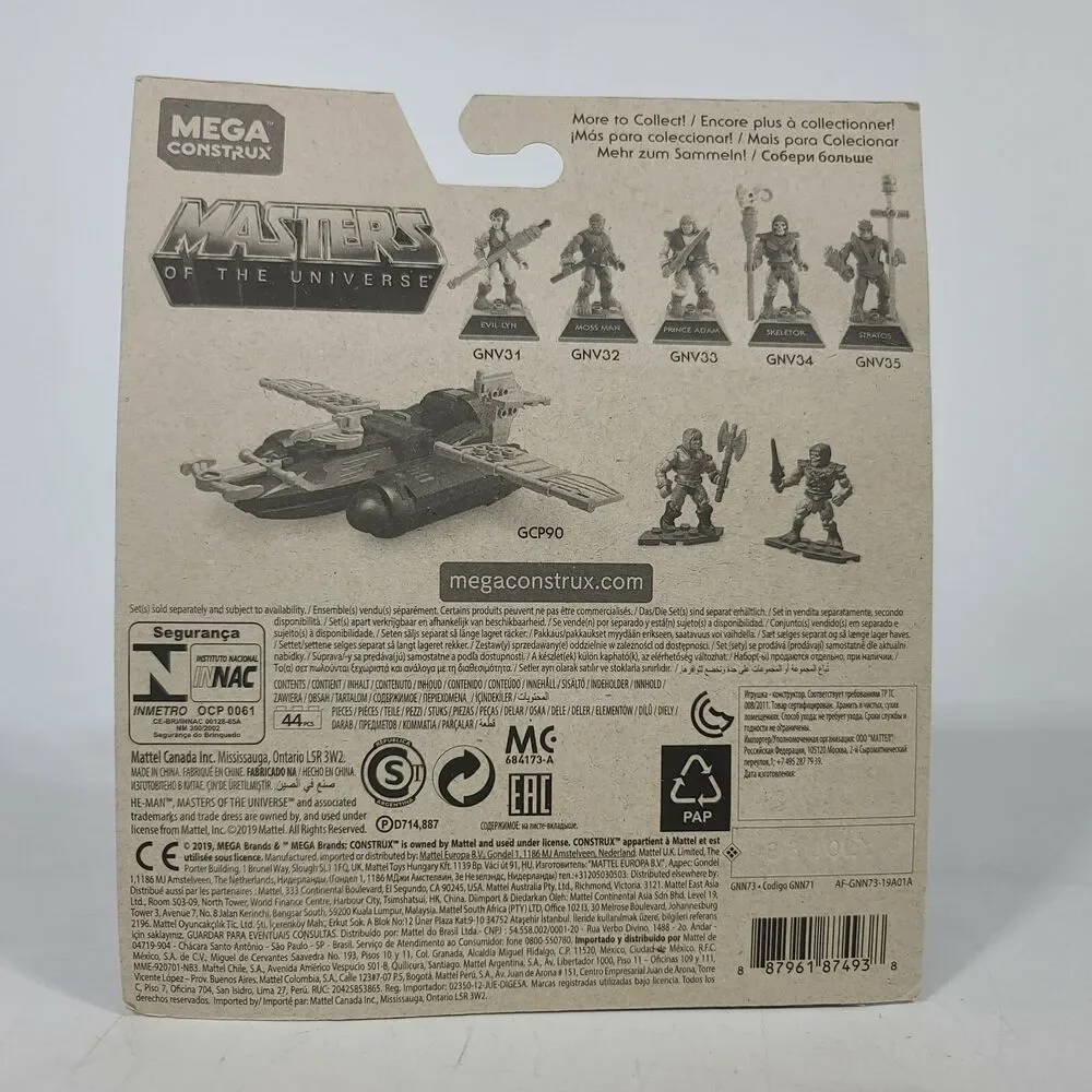 Mega Construx Masters Of The Universe He-Man vs Beast Man NEW MOTU BLOKS LEGO
